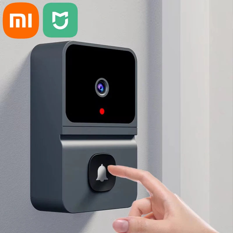 Xiaomi mijia campainha sem fios wi fi ao ar livre câmara hd segurança campainha da porta visão noturna vídeo.