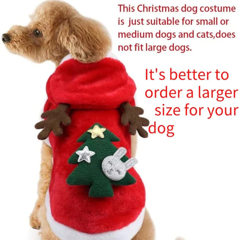 Natal Roupas para Animais de Estimação Cão e Gato.