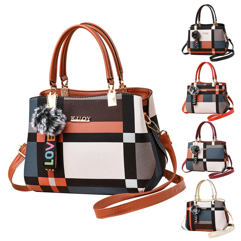 2024 nova moda feminina bolsa, bolsa feminina elegante, bolsa crossbody de um ombro europeu e americano