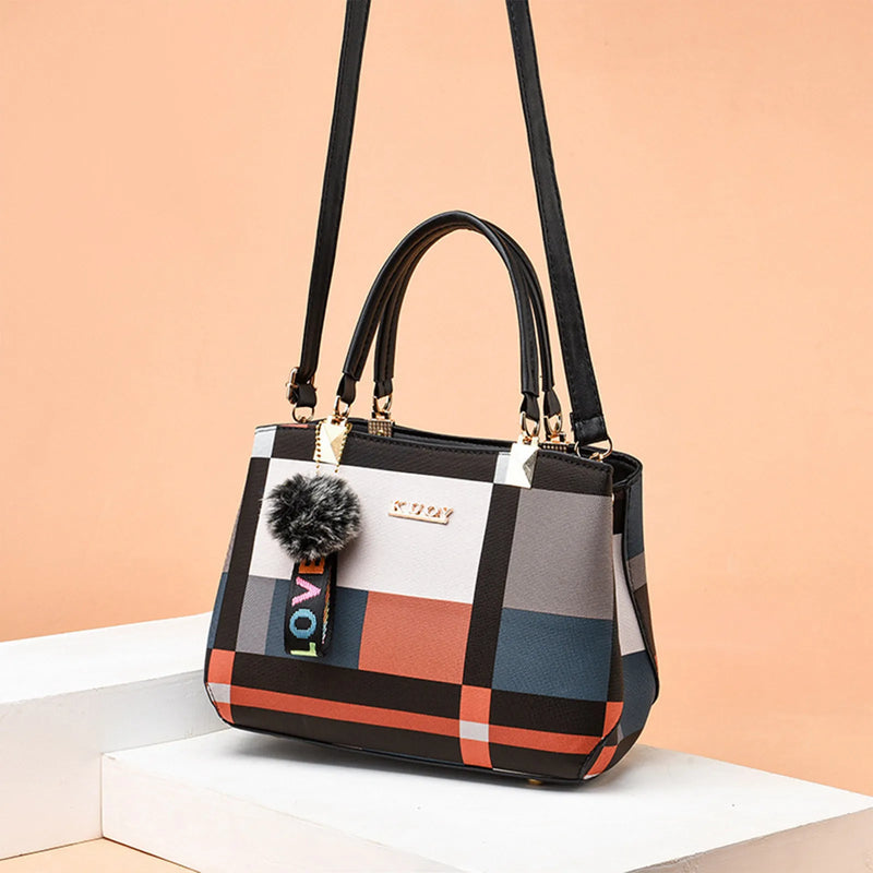 2024 nova moda feminina bolsa, bolsa feminina elegante, bolsa crossbody de um ombro europeu e americano