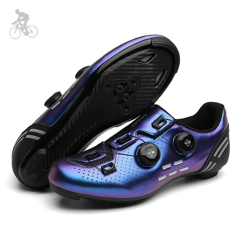 2024 New MTB Cycling Shoes Men Sports Cleats Road Bike Boots Racing Speed Bicycle Sneakers Non-slip Spd Mountain Biking Shoes